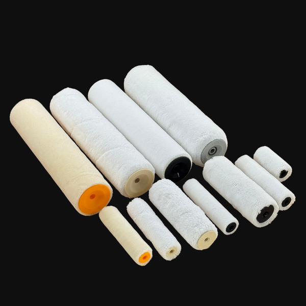 Rollers, paintbrushes etc.