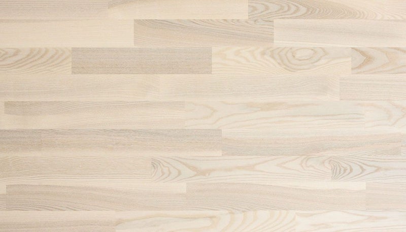 Ash Elegant 3-strip White Matt lacquered